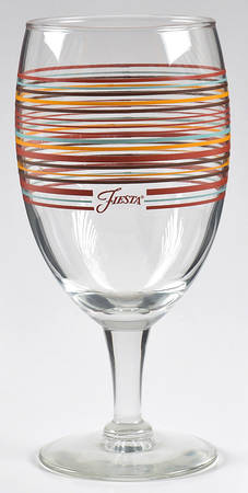 Fiestaware Coordinates 14 Oz Glasswaew Iced Tea