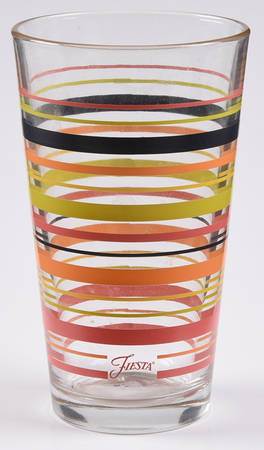 Fiestaware Coordinates 14 Oz Glassware Cooler