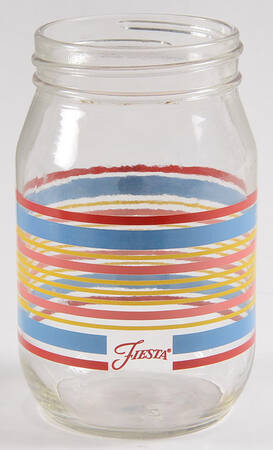 Fiestaware Coordinates Glassware Mason Jar Tumbler
