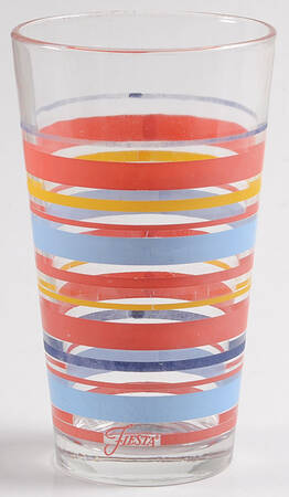 Fiestaware Coordinates 14 Oz Glassware Cooler