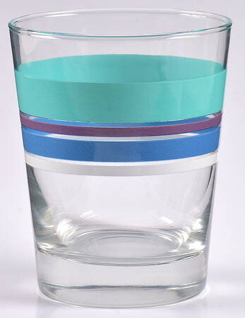 Fiestaware Coordinates 15 Oz Glass Double Old Fashioned