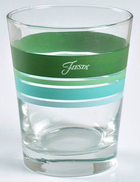 Fiestaware Coordinates 15 Oz Glass Double Old Fashioned