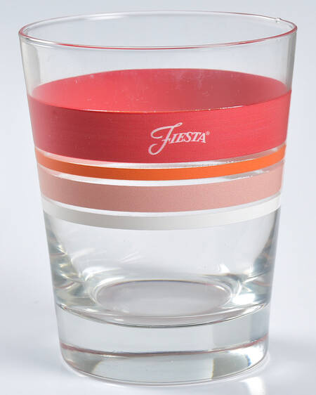 Fiestaware Coordinates 15 Oz Glass Double Old Fashioned