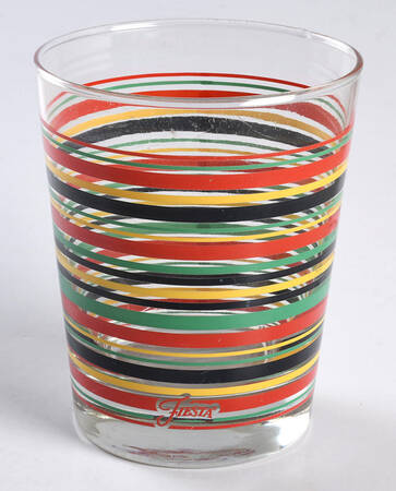 Fiestaware Coordinates 14 Oz Glassware Double Old Fashioned
