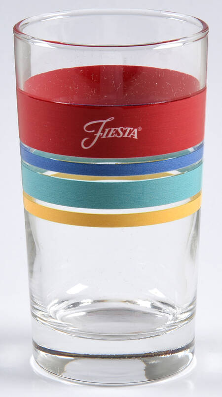 Fiestaware Coordinates 7 Oz Glassware Juice