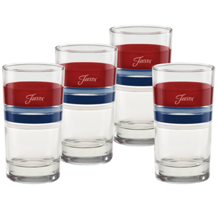 Fiestaware Coordinates 7 Oz Glassware Juice