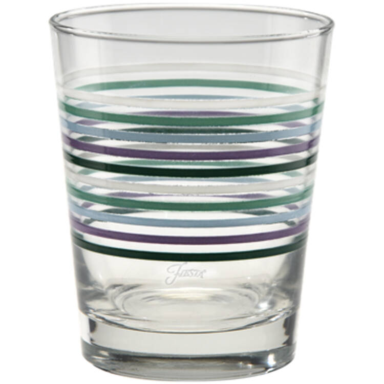 Fiestaware Coordinates 15 Oz Glass Double Old Fashioned