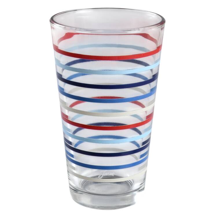 Fiestaware Coordinates 16 Oz Glassware Cooler