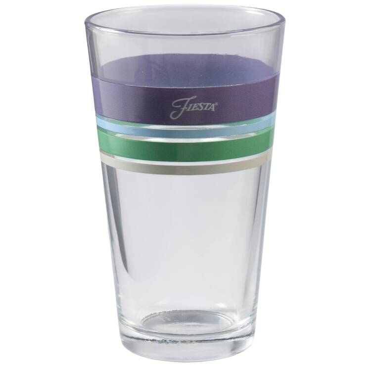 Fiestaware Coordinates 16 Oz Glassware Cooler
