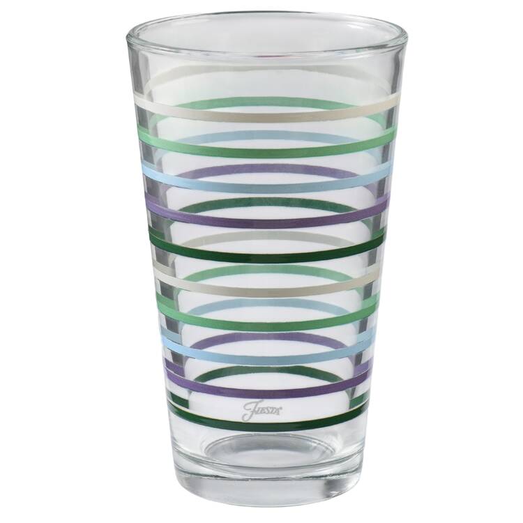 Fiestaware Coordinates 16 Oz Glassware Cooler