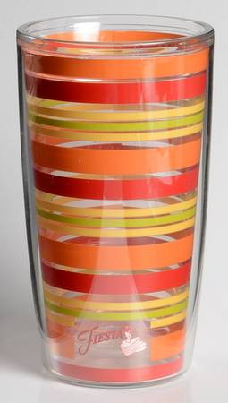 Fiestaware Coordinates 16 Oz Tervis Tumbler