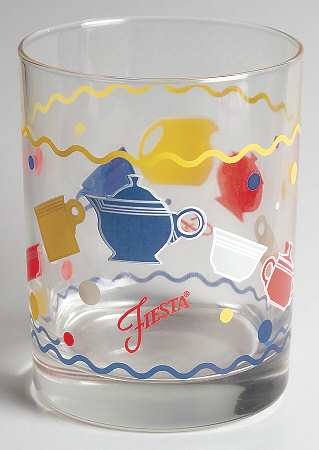 Fiestaware Coordinates 12 Oz Glassware Old Fashioned
