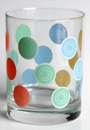 Fiestaware Coordinates 12 Oz Glassware Old Fashioned