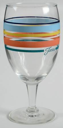 Fiestaware Coordinates 14 Oz Glassware Iced Tea