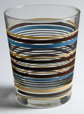 Fiestaware Coordinates 14 Oz Glassware Double Old Fashioned