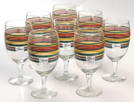 Fiestaware Coordinates 14 Oz Glassware Iced Tea - Set of 8