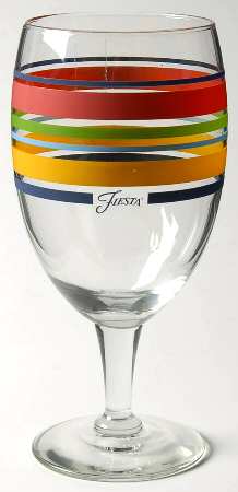 Fiestaware Coordinates 14 Oz Glassware Iced Tea