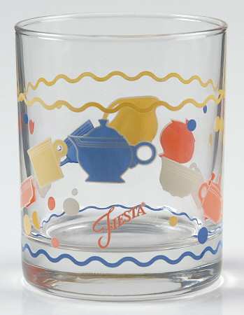 Fiestaware Coordinates 8 Oz Glassware Juice