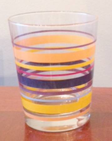 Fiestaware Coordinates 14 Oz Glassware Double Old Fashioned