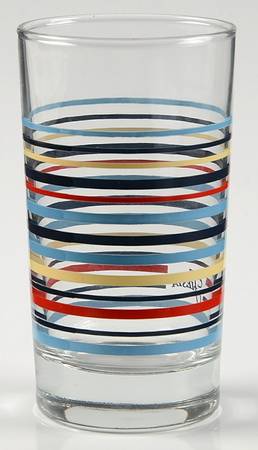 Fiestaware Coordinates 6 Oz Glassware Juice