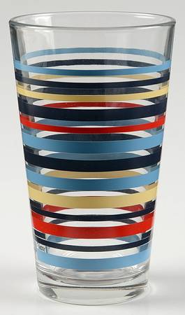 Fiestaware Coordinates 14 Oz Glassware Cooler