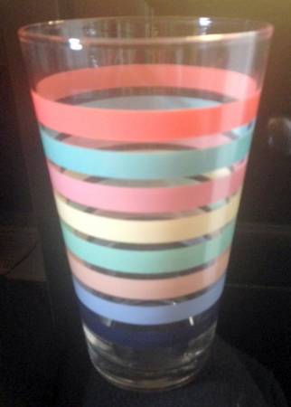 Fiestaware Coordinates 16 Oz Glassware Cooler