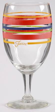 Fiestaware Coordinates 16 Oz Glassware Iced Tea