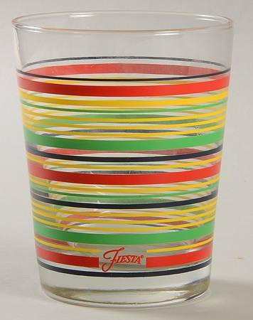 Fiestaware Coordinates 14 Oz Glassware Double Old Fashioned
