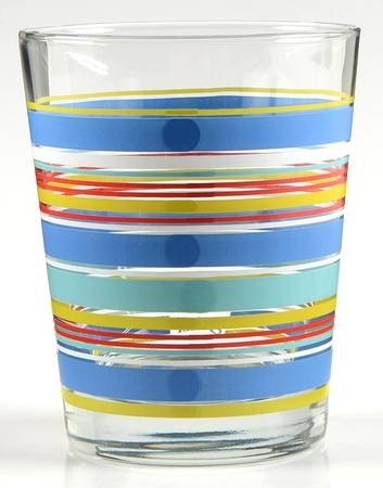 Fiestaware Coordinates 14 Oz Glassware Double Old Fashioned