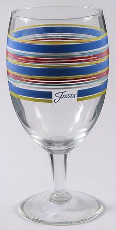 Fiestaware Coordinates 14 Oz Glassware Iced Tea