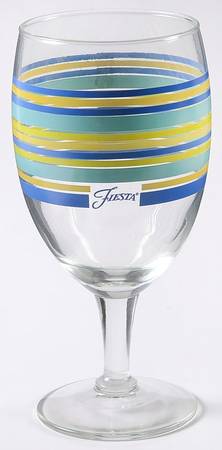 Fiestaware Coordinates 14 Oz Glassware Iced Tea