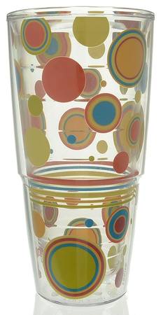 Fiestaware Coordinates 24 Oz Tervis Tumbler