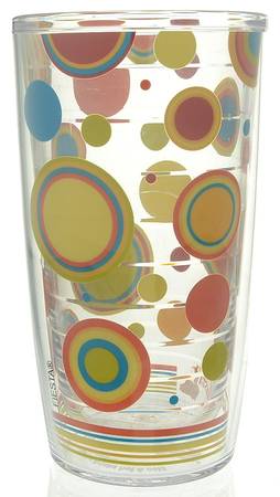Fiestaware Coordinates 16 Oz Tervis Tumbler