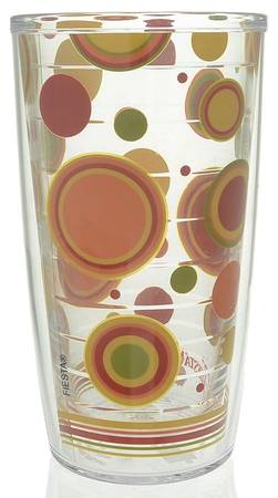 Fiestaware Coordinates 16 Oz Tervis Tumbler