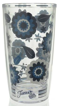 Fiestaware Coordinates 16 Oz Tervis Tumbler