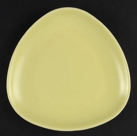 Nilsson Triangular Bread & Butter Plate by Hoganas Keramiks
