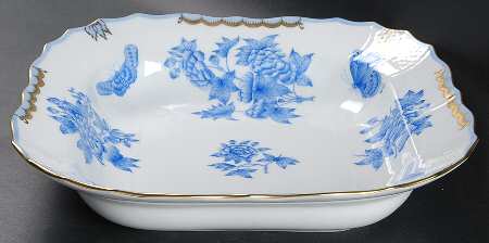 Fortuna Blue (VBOB) Large Square Fruit Bowl
