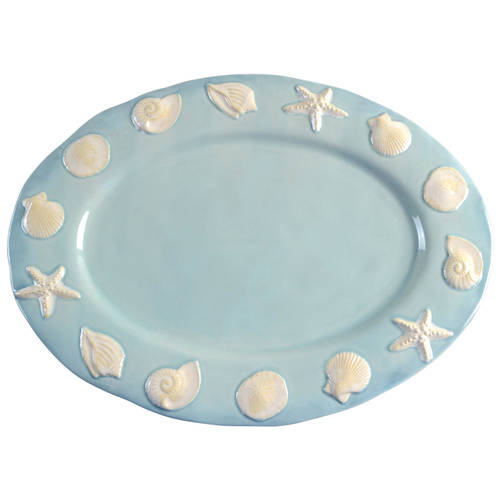 Shoreline 18" Oval Serving Platter