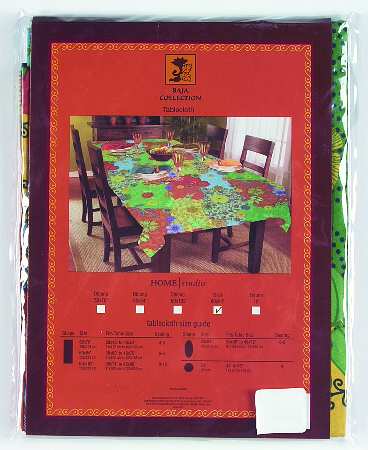 Baja 60" X 84" Oblong Tablecloth