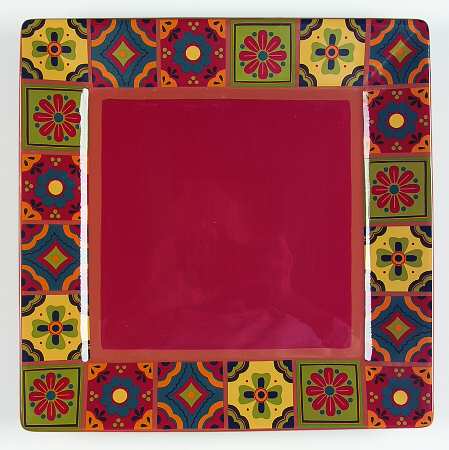 Baja Square Dinner Plate
