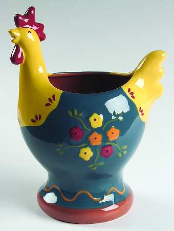 Baja Figural Utensil Holder