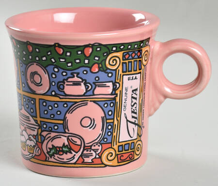 Fiesta Christmas Window Mug