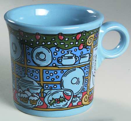 Fiesta Christmas Window Mug