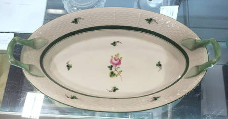 Vienna Rose Bread Tray