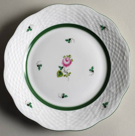 Vienna Rose Salad Plate
