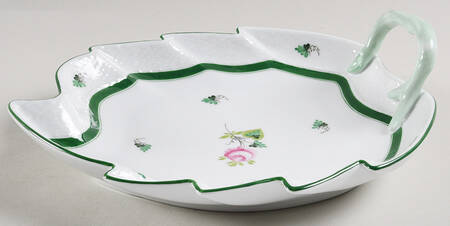 Vienna Rose 9" Leaf Dish