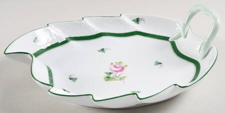 Vienna Rose 9" Leaf Dish
