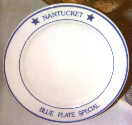 Nantucket Blue Plate Special by Homer Laughlin 