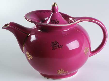 Teapots By Hall (Non-Pattern) Windshield Teapot & Lid