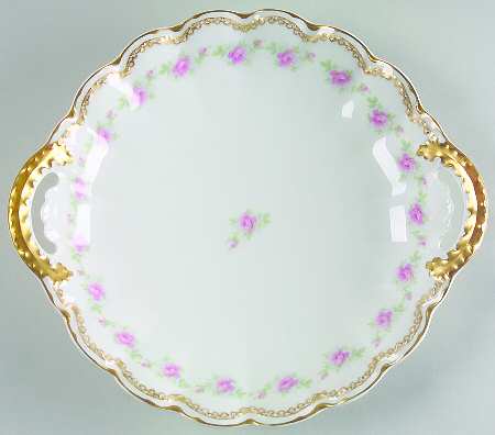 H3577 Handled Cake Plate